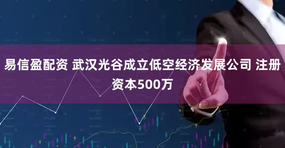 易信盈配资 武汉光谷成立低空经济发展公司 注册资本500万